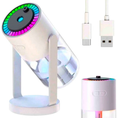 Зволожувач повітря з підсвічуванням Star Galaxy Projector Білий