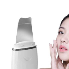 Скрабер ультразвуковий Ultrasonic Ion Cleaner 7C Білий