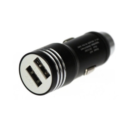Автомобільний адаптер у прикурювачі 2 USB 2.4A