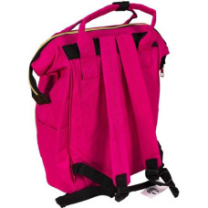 Сумка-рюкзак для мам Mom Bag Темно-рожева