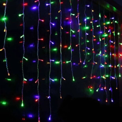 Гірлянда штора 272LED 3*2м 220V Мультиколор