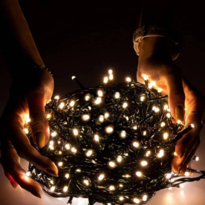 Гірлянда лінійна 500LED 220V 30м Тепле світло