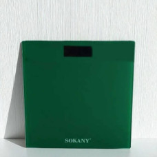 Ваги електронні для підлоги до 180кг Sokany SK-19018 Зелені