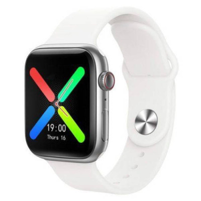 Смарт годинник водоніпроникний з вібросигналом Smart Watch C6 HS-45 Білий