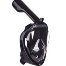 Маска для дайвінгу універсальна універсальна swiming mask Чорна S/M
