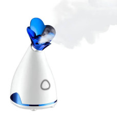 Сауна для обличчя з інгалятором Facial iconic steamer phyopus Біла з блакитним