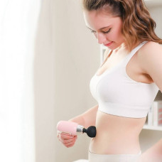 Масажер ударний Fascial Gun Compact power Massager CY-009 Рожевий