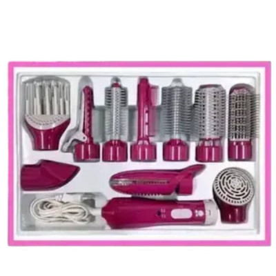 Фен-стайлер зі змінними насадками HAIR Styler 87010 Рожевий