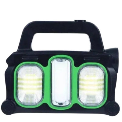 Ліхтар Hurry Bolt USB HB-6168-6169 Чорний із зеленим