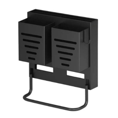 Стелаж-сушарка для кухонного приладдя настінний Chopsticks rack AND LY-952 Чорний