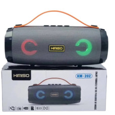 Blueooth колонка акумуляторна 3+3 Вт USB Kimiso 202 Сіра