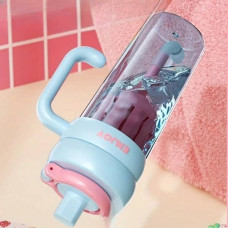 Пляшка-кухоль з ручкою для води 920мл Water cup AND LY-980 Блакитна