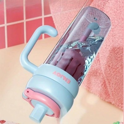 Пляшка-кухоль з ручкою для води 920мл Water cup AND LY-980 Блакитна
