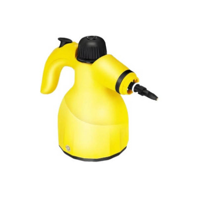 Ручний вертикальний відпарювач - пароочисник Steam cleaner Жовтий
