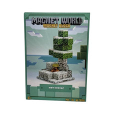 Конструктор магнітний кубічний 39 деталей Minecraft Magnetism World T9915