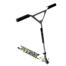 Самокат трюковий ⌀-100 мм до 100кг 49*11*62см Scale Sports Extrem Білий з жовтим
