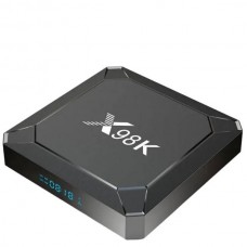 Смарт ТВ приставка TV-BOX Android 13, 4/32 4K X98K Чорна