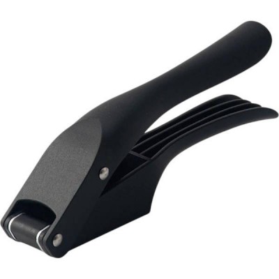 Прес для часнику часнику подрібнювач ручний 2в1 Garlic Slicer Чорний
