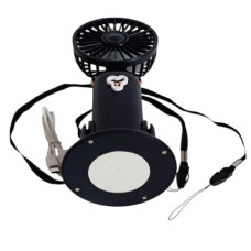 Міні-вентилятор акумуляторний Mini Fan TP-01 Чорний