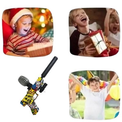 Пістолет з орбізами заряджання USB Water gun WH74 Жовтий із зеленим