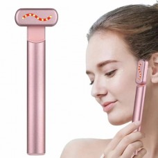 Акумуляторний масажер для очей Type-C USB Рожевий