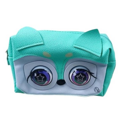 Сумочка дитяча інтерактивна з очками 18*13,5см Little Winking Elf BL-316 Блакитна