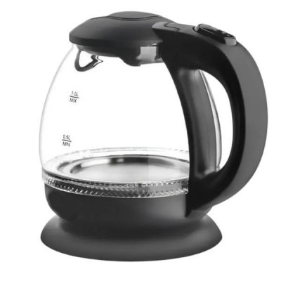 Електрочайник скляний 1л 1650Вт Domotec MS-7910