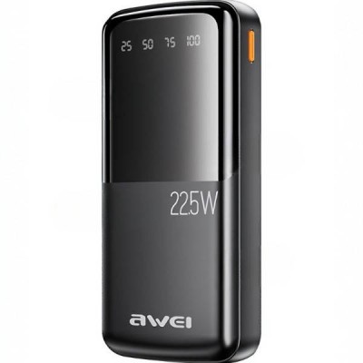 Power Bank 22,5W 20000mah AWEI P13K Чорний