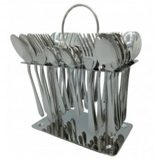 Набір столових приладів ложки, вилки 12 персон/36 предметів CUTLERY SET CD-04 Хром