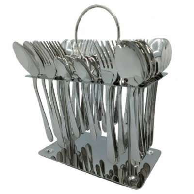 Набір столових приладів ложки, вилки 12 персон/36 предметів CUTLERY SET CD-04 Хром