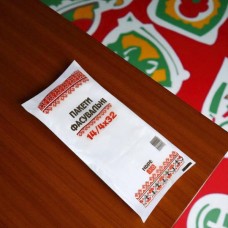 Пакети фасувальні Вишиванка 140*320мм 7мкм 600шт Прозорі