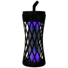Пастка-знищувач для комах ультрафіолетова Powerful Mosquito Lamp Чорна