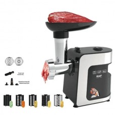 М'ясорубка-овочерізка зі змінними насадками 10в1 700Вт Meat Grinder R.2703 Чорна із сірим