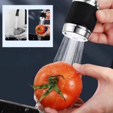Насадка-аератор для змішувача кухонного 360° Faucet universal pipe Сіра з чорним