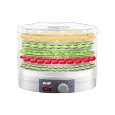 Сушарка електрична для фруктів та овочів 350Вт Fruit Drying Machine R.6800 Біла