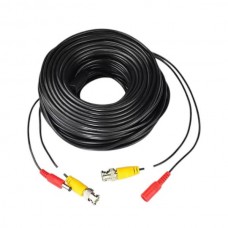Кабель для відеоспостереження GV-BNC+ DC 40м Чорний