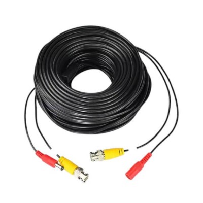Кабель для відеоспостереження GV-BNC+ DC 40м Чорний