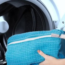 Мішок для прання взуття 39*19см Блакитний