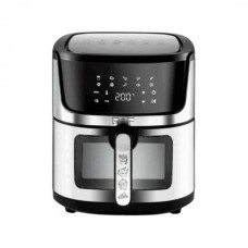 Аерогриль з 1 контейнером 9л 1950Вт Air Fryer R.5395 Чорний із сірим