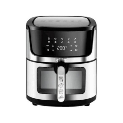 Аерогриль з 1 контейнером 9л 1950Вт Air Fryer R.5395 Чорний із сірим