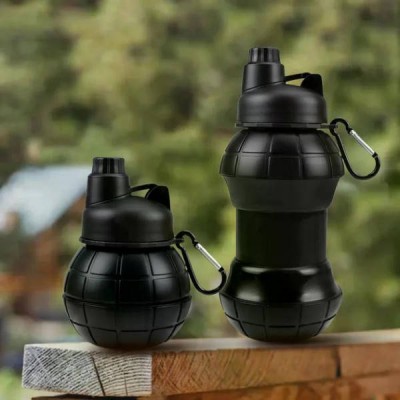 Пляшка для води розкладна Граната kettle AND-2 Чорна