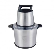 Електричний подрібнювач з металевою чашею Hoffmans 12L 4800W HM-8878 Чорний