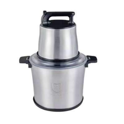 Електричний подрібнювач з металевою чашею Hoffmans 12L 4800W HM-8878 Чорний