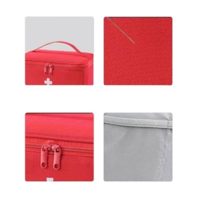 Органайзер для ліків Аптечка 26*12*21cm Oxford cloth Product Червона з білим