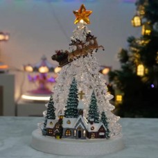 Новорічний нічник XMAS WDL-24080A Ялинка із зіркою