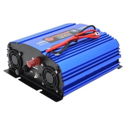 Інвертор напруги з апроксимованою синусоїдою TommaTech MS-1200, 12V/220V, 1200w Синій