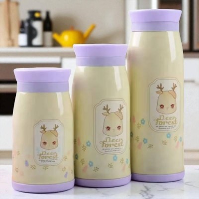 Термос дитячий 0,5л Deer Forest H-258 Білий з декором