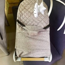 Крісло-шезлонг дитяче Lunababy MA567 Світло-сіре
