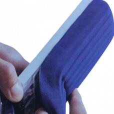 Комплект для прибирання швабра з віджимом та складане відро овальне Sponge Mop Сіре