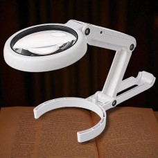Лупа з підсвічуванням LED USB ZOOMx7 FS55RC Біла